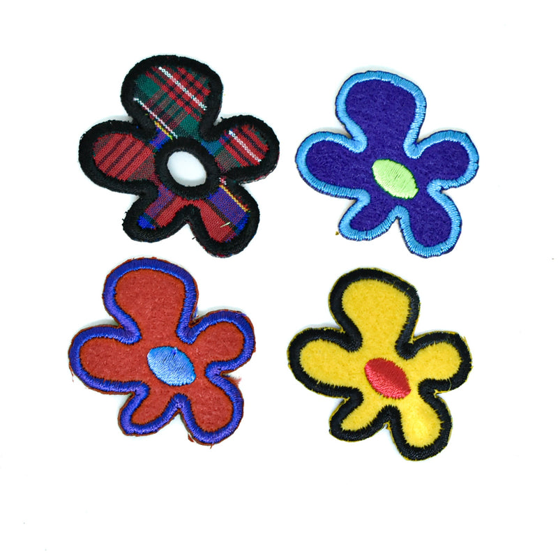 Iron-On Flower Applique 1.5" Petite