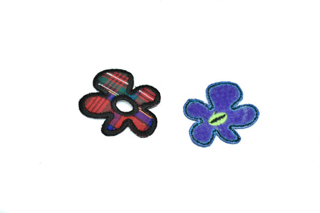 Iron-On Flower Applique 1.5" Petite