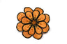 Embroidered Flower Applique 3 Inch