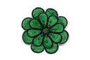 Embroidered Flower Applique 3 Inch