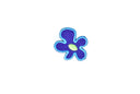 Iron-On Flower Applique 1.5" Petite