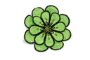Embroidered Flower Applique 3 Inch