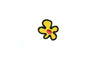 Iron-On Flower Applique 1.5" Petite