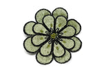 Embroidered Flower Applique 3 Inch