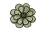 Embroidered Flower Applique 3 Inch