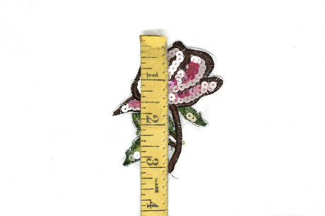 Embroidered Sequins Flower Patch 2.50 x 3.10