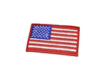 Embroidered American Flag Iron-On Patch