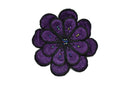 Embroidered Flower Applique 3 Inch
