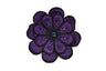 Embroidered Flower Applique 3 Inch