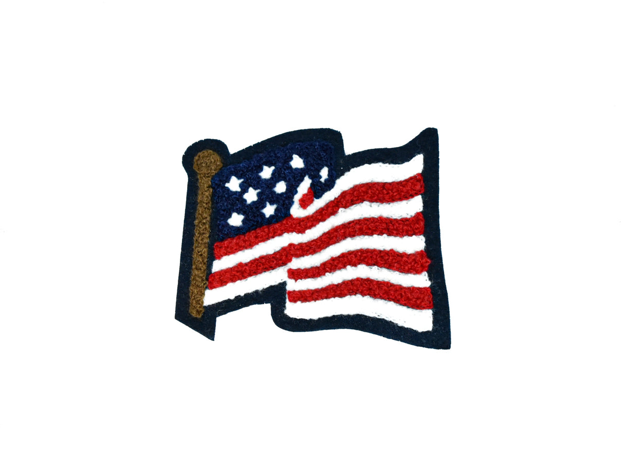 American Flag Sew-On Patch