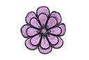 Embroidered Flower Applique 3 Inch