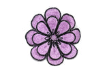 Embroidered Flower Applique 3 Inch