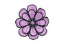 Embroidered Flower Applique 3 Inch