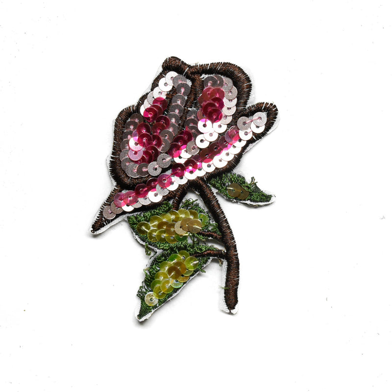 Embroidered Sequins Flower Patch 2.50 x 3.10