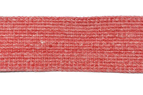 Burlap Webbing Tape Red 3.25"
