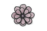Embroidered Flower Applique 3 Inch