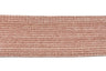 Burlap Webbing Tape Red 3.25"