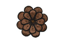 Embroidered Flower Applique 3 Inch