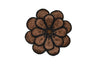 Embroidered Flower Applique 3 Inch