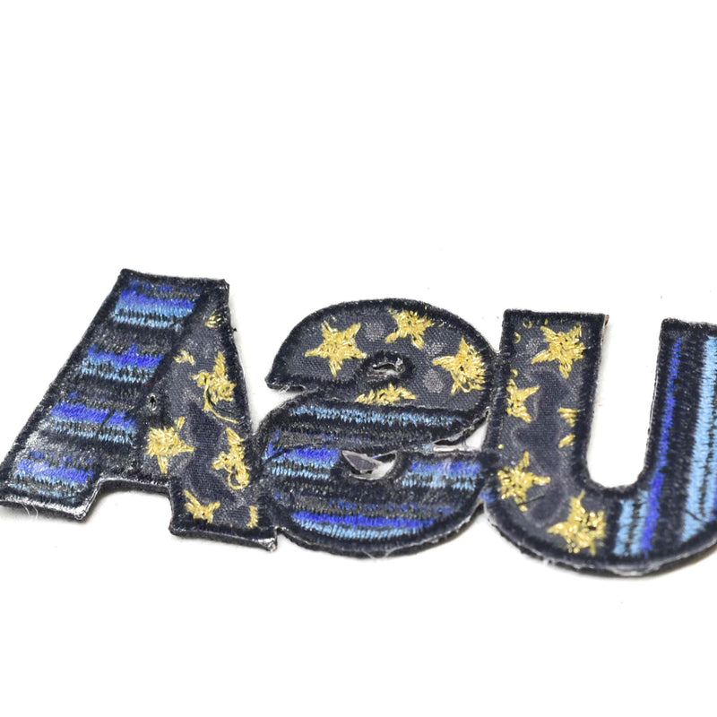 Embroidered USA Iron-On Patch