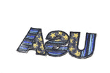 Embroidered USA Iron-On Patch
