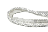 Cording on Tape White Light Gray 7mm