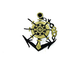 Embroidered Anchor Iron-On Patch