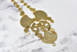 Gold Necklace Decorative Metal
