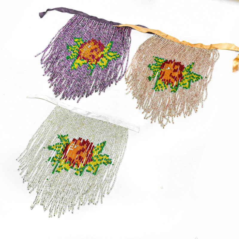 Beaded Floral Fringe Trim 4.50 x 6.50