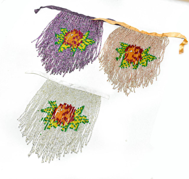 Beaded Floral Fringe Trim 4.50 x 6.50