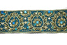 Embroidered Jacquard Trim with Sequins