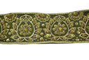 Embroidered Jacquard Trim with Sequins