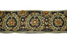 Embroidered Jacquard Trim with Sequins