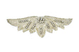 Beaded Rhinestone Angel Wing Applique