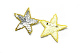 Sequins Beaded Star Patch Pin