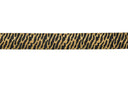 Fold-Over Elastic Tiger Print 0.63"