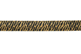 Fold-Over Elastic Tiger Print 0.63"