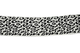 Fold-Over Elastic Leopard Print 1.63"