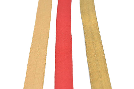 Fold-Over Elastic Tiger Print 0.63"