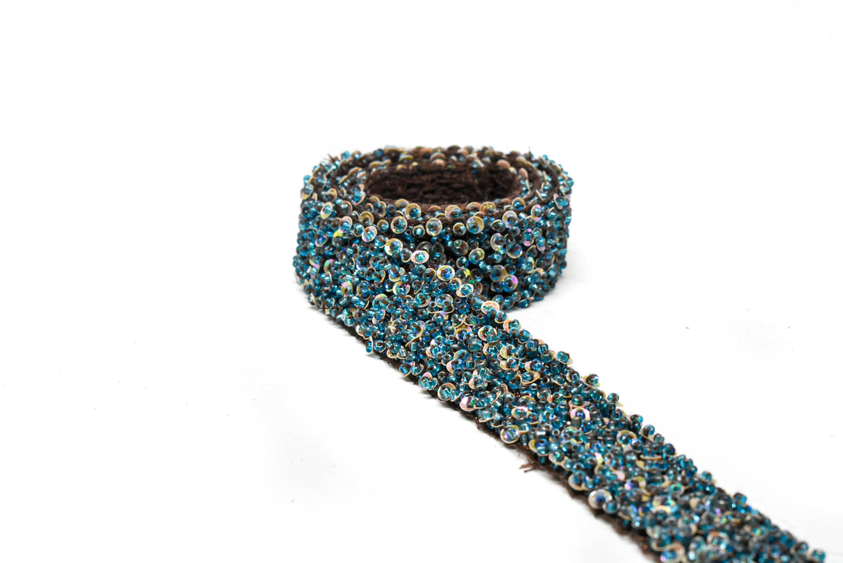 Beaded Sequin Trim 1 Inch