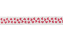 Fold-Over Elastic Heart Print 0.63"