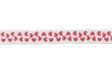 Fold-Over Elastic Heart Print 0.63"