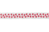 Fold-Over Elastic Heart Print 0.63"