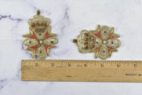 Beaded Royal Seal Applique