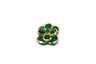 Crystal Flower Buttons