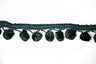 Pom-Pom Trim Puffy Dangling 2 Inch