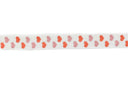 Fold-Over Elastic Heart Print 0.63"