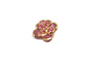 Crystal Flower Buttons