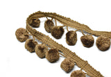 Pom-Pom Trim Puffy Dangling 2 Inch