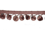 Pom-Pom Trim Puffy Dangling 2 Inch
